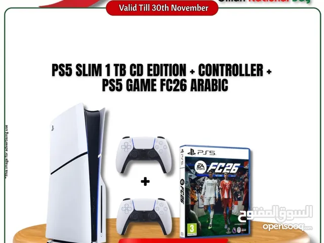 PS5 SLIM DISC EDITION BUNDLE!