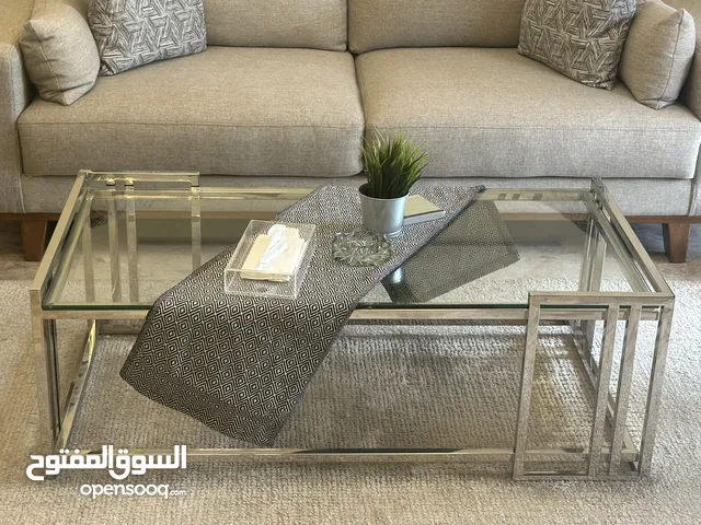 طاولتين ستانلس ستيل