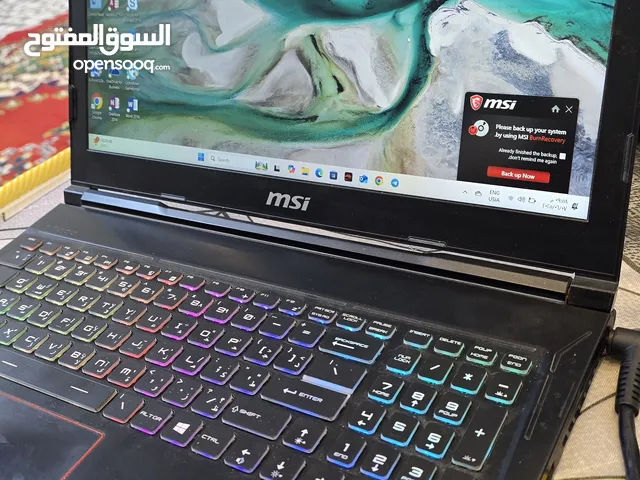 لابتوب msi giming مواصفات خاصه