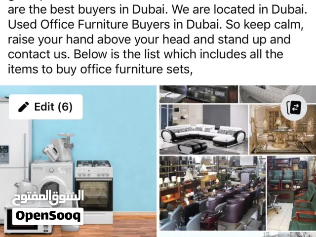 Second hand furniture and electronics buyers
