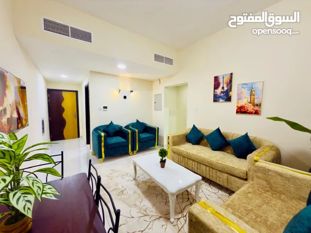 SH \ غرفة وصالة مفروشة ، فرش جديد ، شهري شامل الفواتير والانترنت والصيانة ، عجمان ، النعيمية/2/