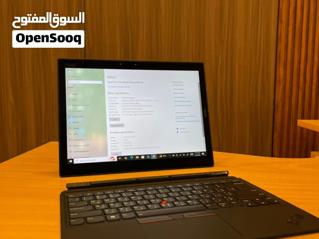 Lenovo X1 Tablet – Compact & Versatile 12” Touchscreen – Detachable Intel Core i5 – 8th Gen