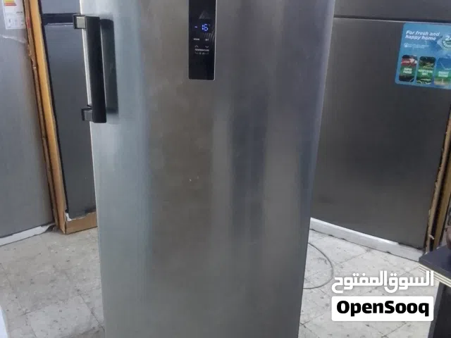 فريزر سامكس أعلى توفير للكهرباء تبريد هواء 205لتر لون سلفر..