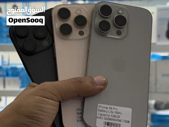 iPhone 16Pro 128GB بحال الوكاله كفاله سنتين بفاتورة رسميه