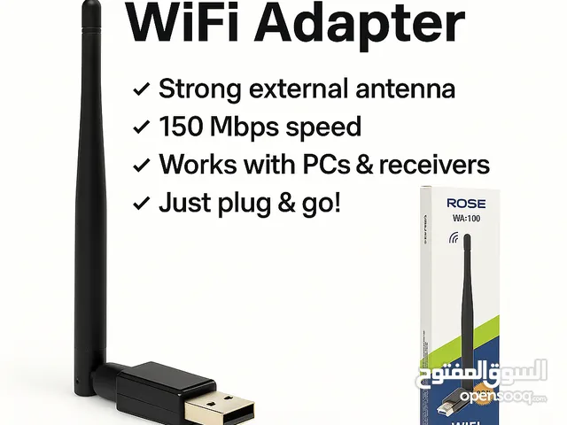 WA-100 Güçlü WiFi Adaptör Tak ve Kullan 615₺