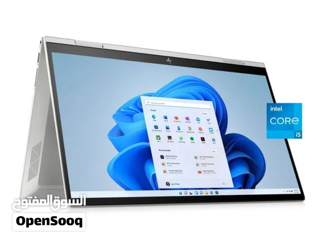 HP Envy x360 15 i5 2-in-1 Touch 8GB/512GB - Silver  / لابتوب   HP للبيع
