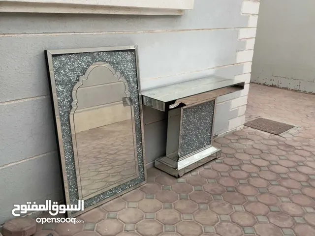 Luxury Mirrored Table Set – Elegant & Sparkling Design طقم طاولات مرايا فخم – تصميم أنيق