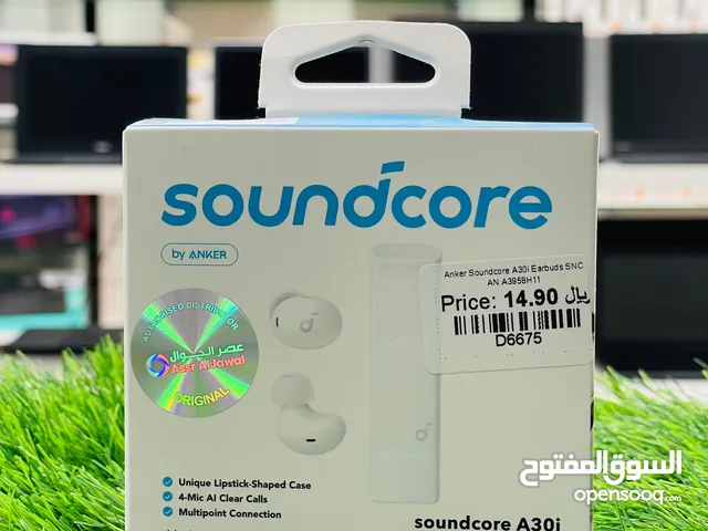 ANKER SOUNDCORE A30I SMART NOISE CANCELLING EARBUDS WHITE A3958H21
