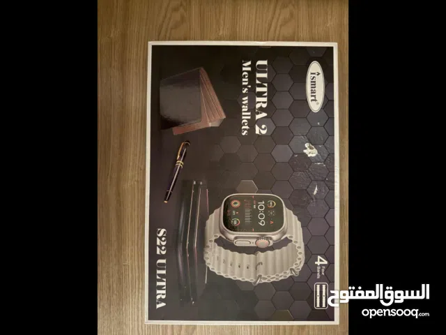 ساعة الترا  الذكية مستعملة شهر واحد فقط  الساعة بحالة ممتازة مع ميزات حديثة ومتقدمة  الساعة جميله  .