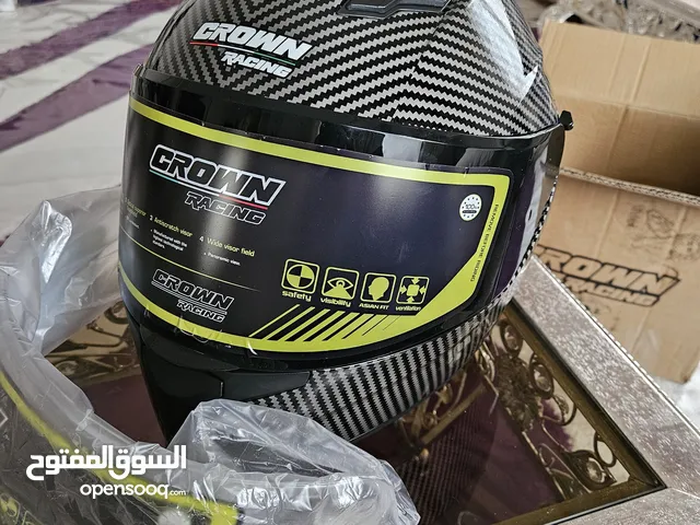 خوذة كراون كاربون فايبر مقاس لارج