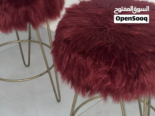 كرسي ديكور احمر