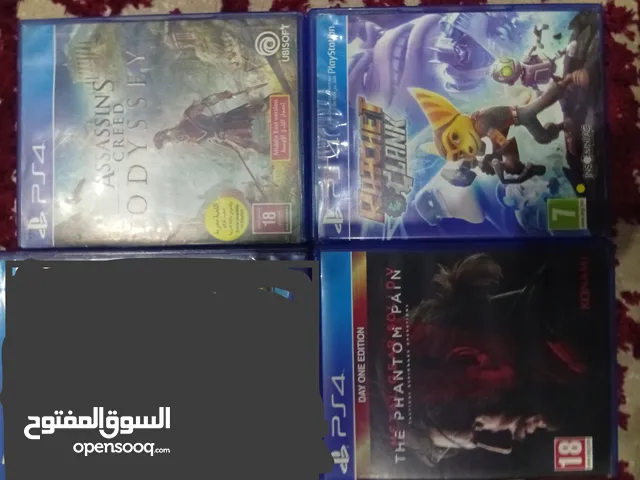 سيديهات بلايستيشن 4 للبيع او للبدل اقرأ الوصف مهم سيديهات بلايستيشن 4 للبيع او للبدل اقرأ الوصف مهم
