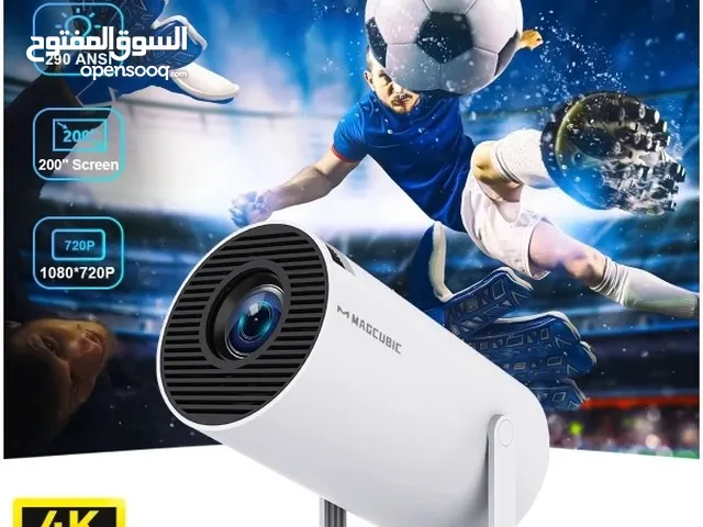 بروجكتر أندرويد 4k جهاز عرض خارجي صغير محمول جودة 4k نوع hy300pro