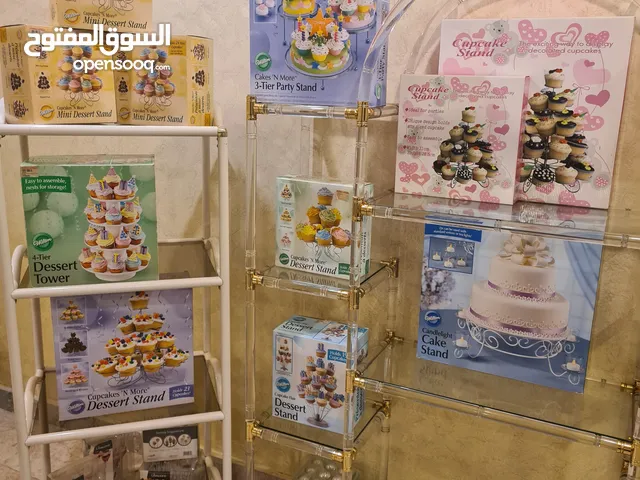 قواعد وستاندات الكب كيك & قوالب الكيك وتوابعهم