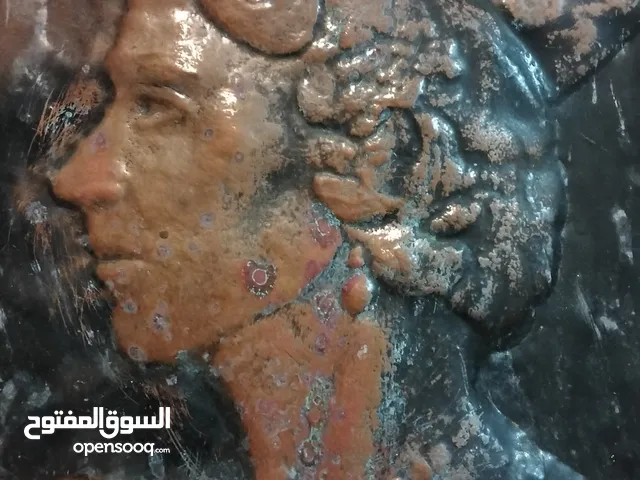 لوحة نحاس مطروق الملكة اليزابيث