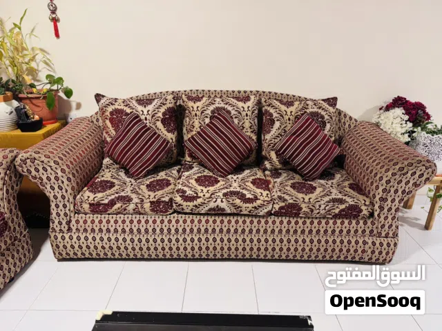 7 seater sofa with center table and tv table