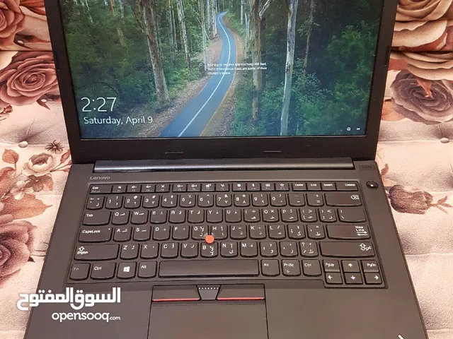 جهاز لابتوب من فئة ThinkPad  i5 أفضل ماركات لينوفو   Lenovo ThinkPad E470  مع هدية دوكستيشن