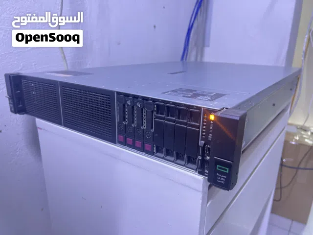 HP SERVER SLIGHTLY USED. PURCHASED 6 MONTHS BEFORE. AND PLUGGED IN ERP SOFTWERE AND NOT USED