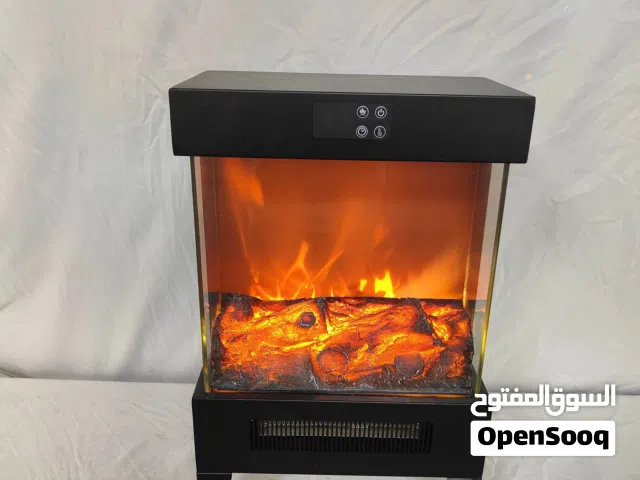 دفايه كهربائية منظر بجوانب زجاجيه جديد  متوفر توصيل لجميع محافضات مجاني