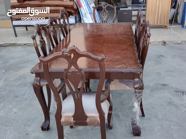 طاوله سفره مودرن ثمن كراسي خشب زان ثقيل للبيع