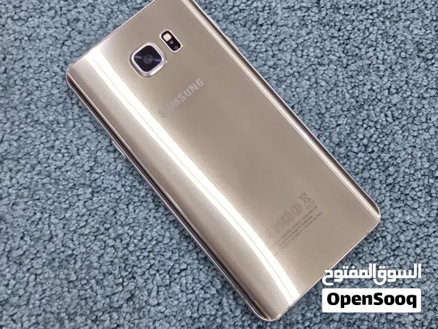 Samsung note 5 android 10 حالته ممتازة جدا لون ذهبي