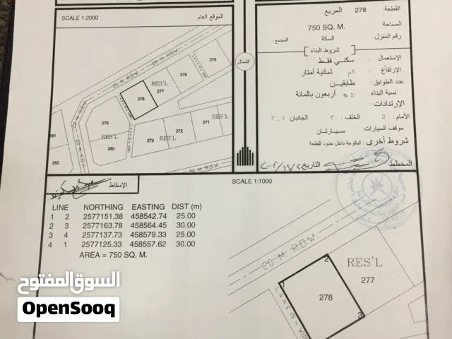 Residential Land for Sale in Al Dhahirah Ibri