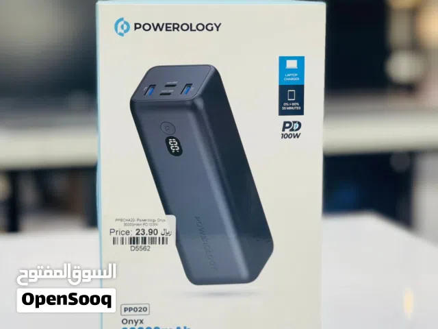 Brand New Powerology power bank 30000mAh in Oman Fast Charging PD 65W