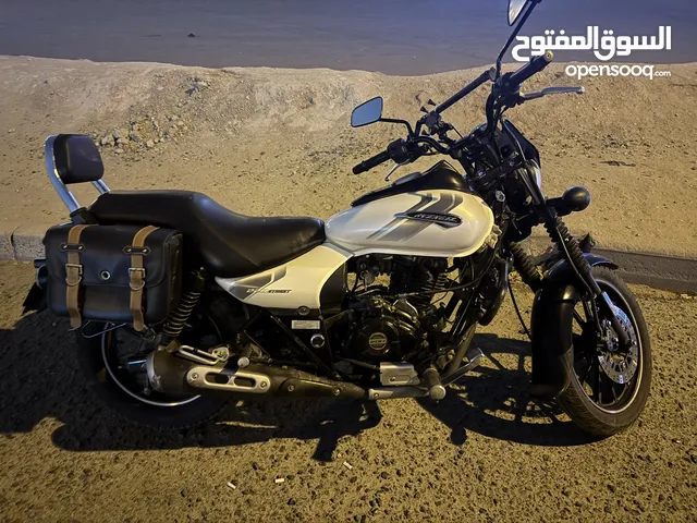 Bajaj 220 Bike is clean and have a side bag