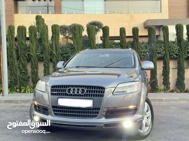 جيب اودي Q7 موديل 2007 فل اوبشن بانوراما كوارتر فحص كامل ممشي قليل