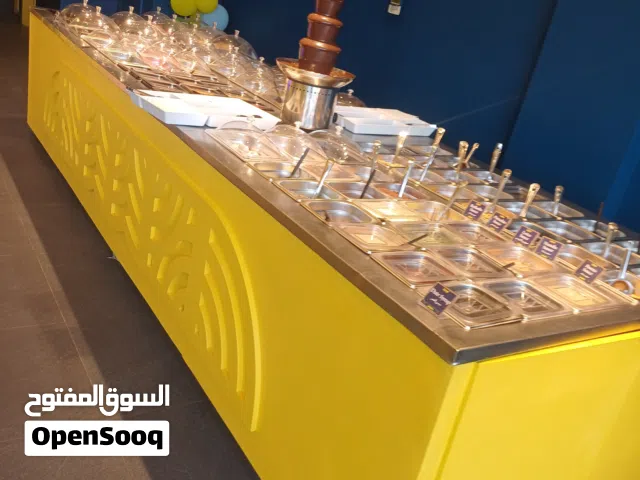 معدات مطعم وايس كريم
