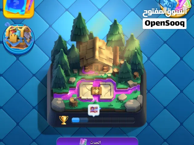 حساب كلاش رويال ساحه 25