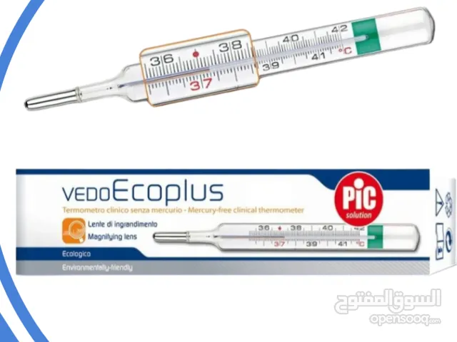 ميزان حرارة زجاجي كحولي نوع بيك ايطالي PiC Vedo Eco Plus Thermometer