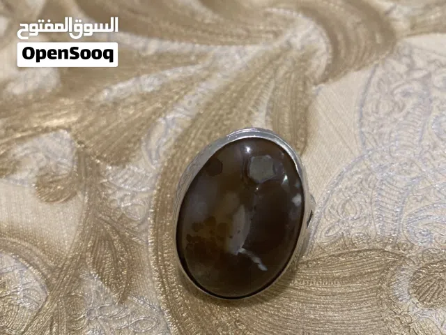 خاتم سليماني فضة بحرينيه