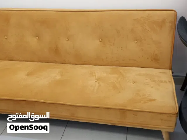2-in-1 Velvet Sofa Bed / Futon (Folds Completely Flat)