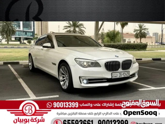 2013 بي ام دبليو الفئة 7 730