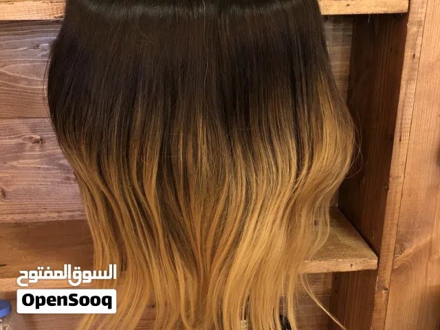 وصلات شعر طبيعي 100٪