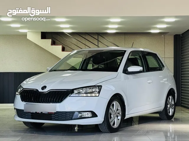 سكودا فابيا ترخيص 2021 إضافات مميزة  شركة الوكيل التجارة السيارات