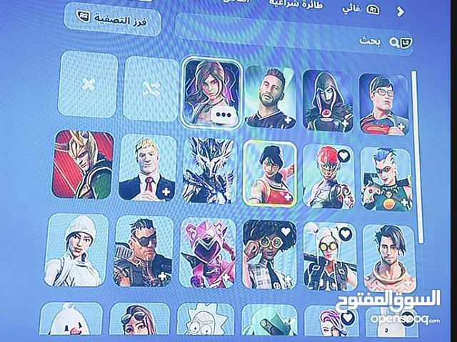 حساب سوني فيه فورت نايت