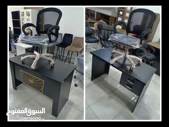 مكتب عمل / مكتب دراسي مع كرسي مميز والسعر شامل التوصيل والتركيب عمان زرقاء