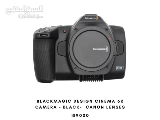 Blackmagic Design Cinema 6K Camera - Black- Canon lenses