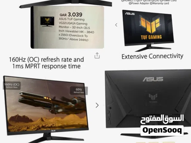 "ASUS TUF Gaming 32" 4K 160Hz"