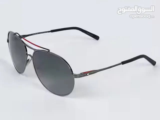 Brand New Authentic Mont Blanc Sunglasses MB 703S 32H Metal 61mm Polarized Frame