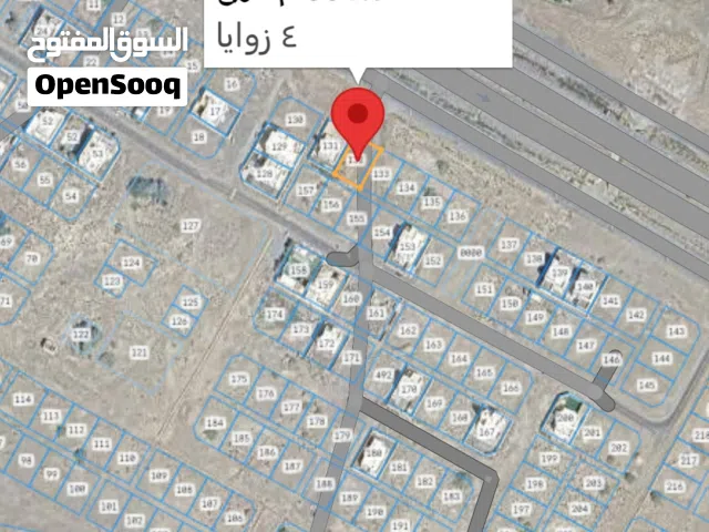 للبيع ارض سكنيه ف منطقة السوادي الحضيب الخامسه اول خط من الشارع الساحلي