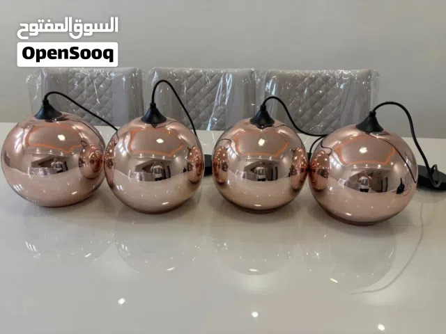 Vintage Industrial Glass Globe Pendant Lights