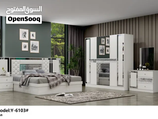 غرف نوم صيني 7قطع شامل التركيب والدوشق الطبي