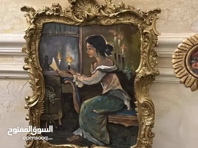 لوح انتيك رسم