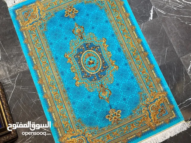 سجادة حريرية إيرانية يدوية فاخرة – صناعة  أصفهان الأصلية