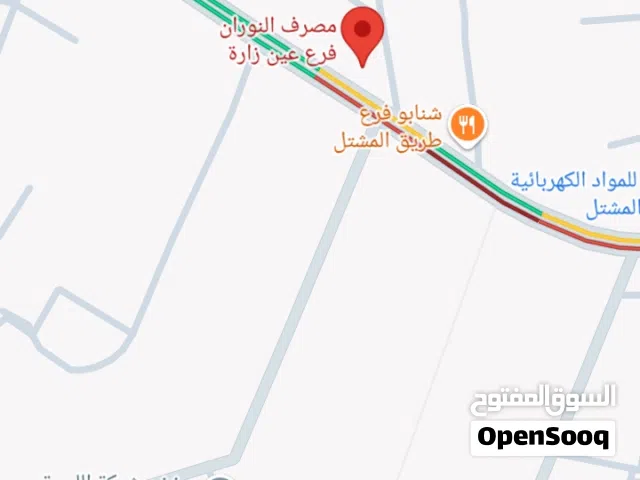 نصف هكتار مسيج للإيجار على قطران فرعي طريق المشتل الشارع المقابل لمصرف النوران عقد طويل الأجل