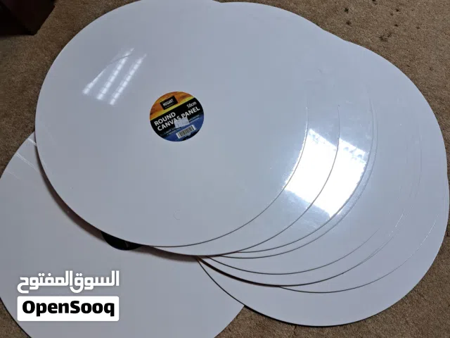 canvas panel round 50cm