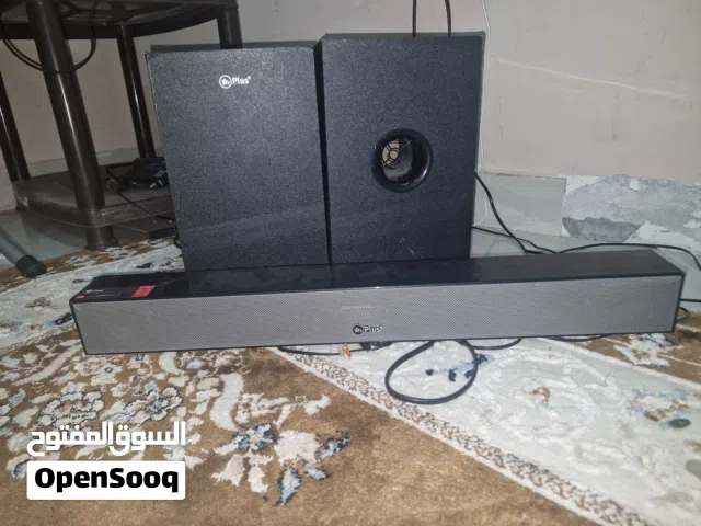 نظام صوتي ساوند بار Mr Plus (فئة S) - دبل باس 2 Subwoofers بحالة ممتازة